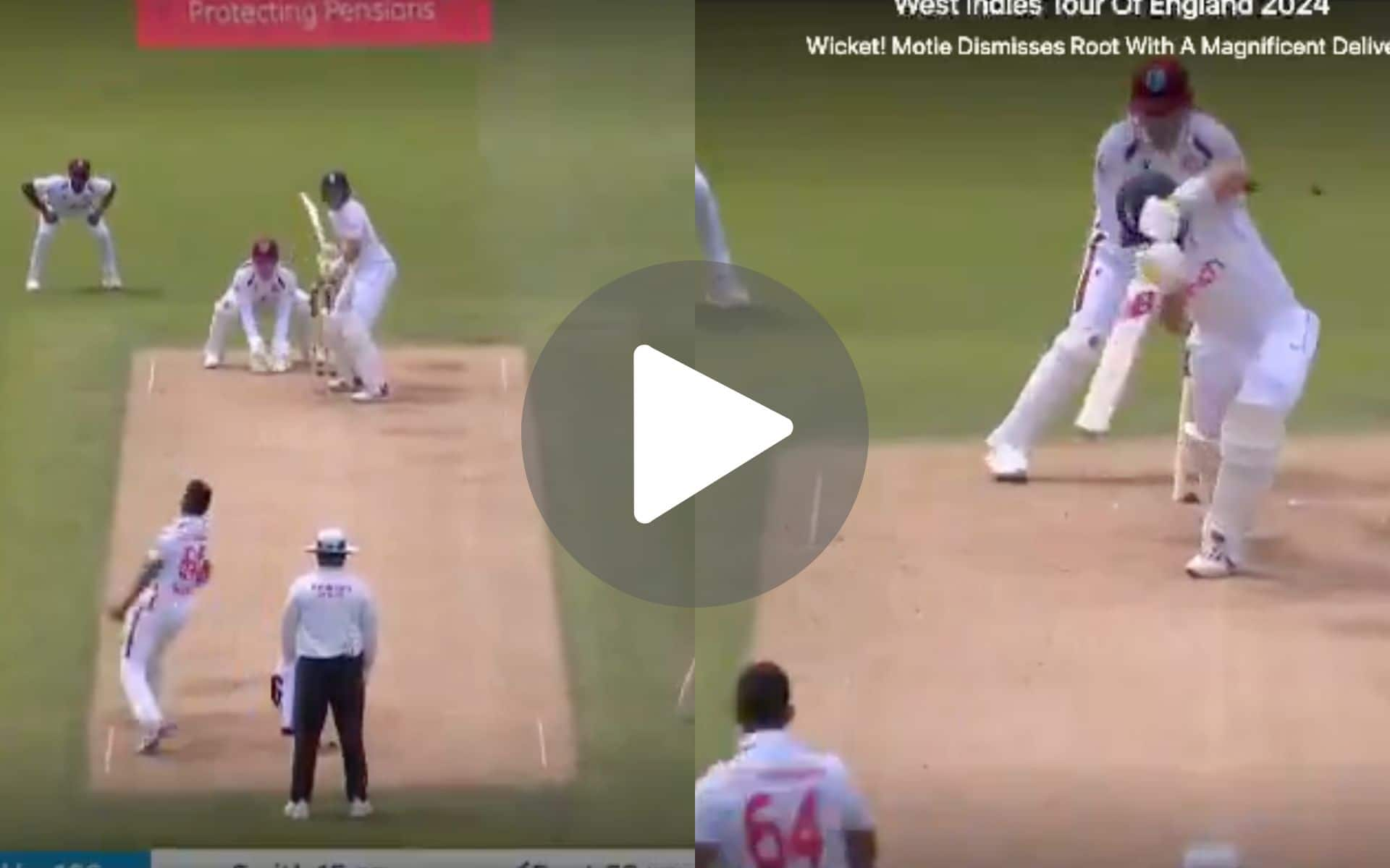 [Watch] Joe Root Perfectly Deceived As Gudakesh Motie's Golden Arm Strikes Again